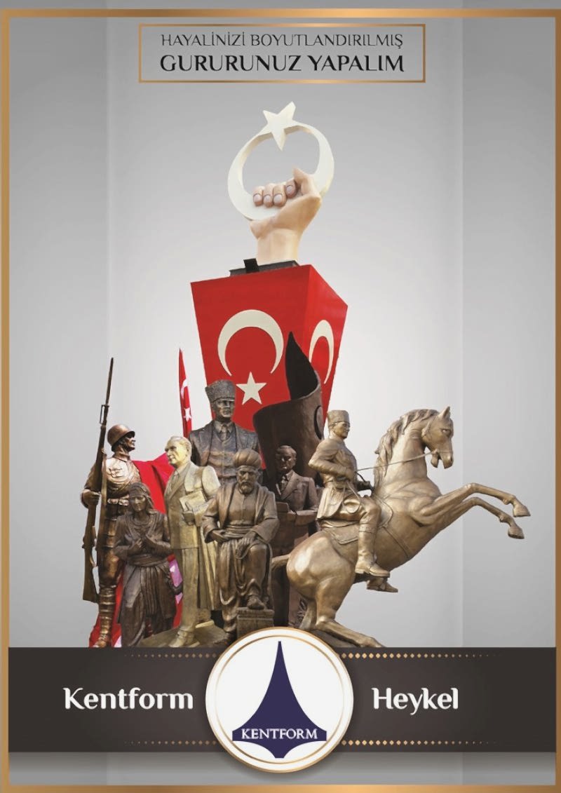 Kentform Heykel Firmasından Atatürk Heykelleri Yapımı